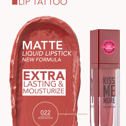 FLORMAR LIP TATTO KISS ME MORE 22