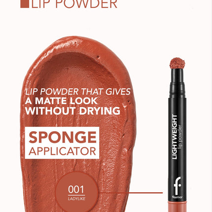 FLORMAR LIP POWDER LIGHTWEIGHT 01