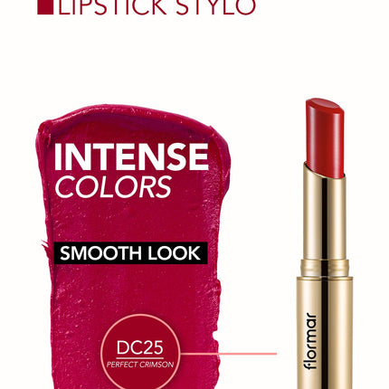 FLORMAR LIPSTICK DELUXE CASHMERE