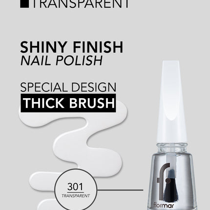 FLORMAR NAIL ENAMEL MAXI BRUSH 301