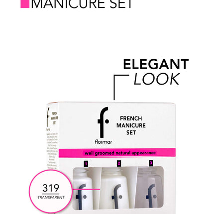 FLORMAR NAIL CARE FRENCH MANICURE SET 319