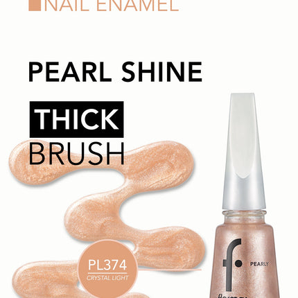 FLORMAR NAIL ENAMEL PEARLY Series