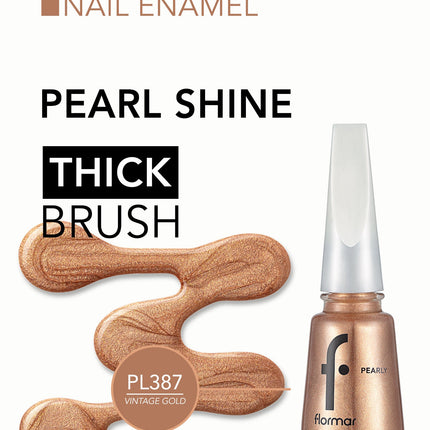 FLORMAR NAIL ENAMEL PEARLY Series