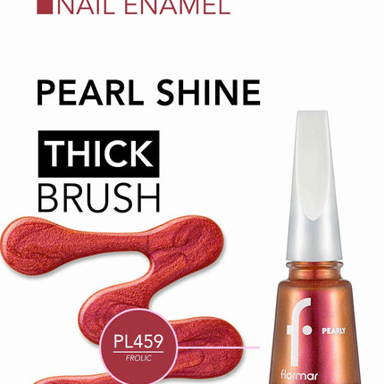 FLORMAR NAIL ENAMEL PEARLY Series