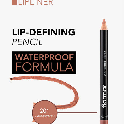 FLORMAR LIPLINER PENCIL WATERPROOF 201