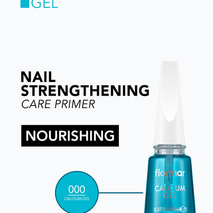 FLORMAR NAIL CARE 11ML CALCIUM GEL BASE COAT