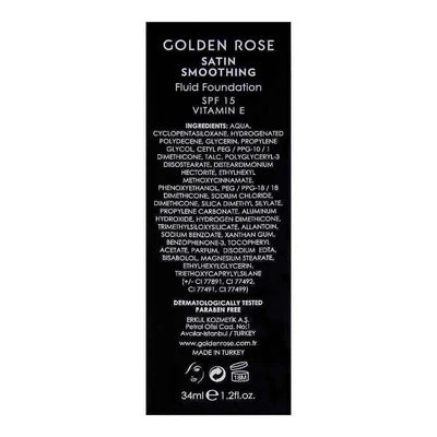 GOLDEN ROSE FOUNDATION SATIN 26