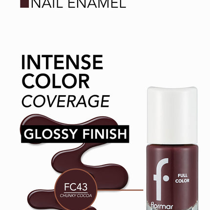 FLORMAR NAIL ENAMEL FULL COLOR FC43