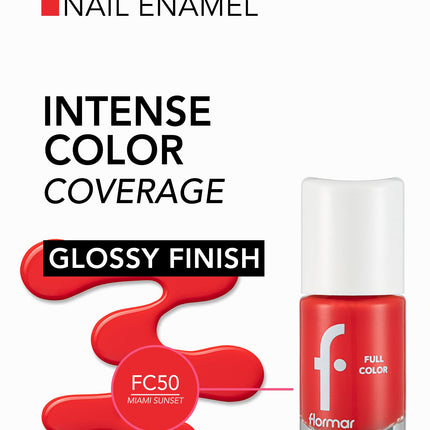 FLORMAR NAIL ENAMEL FULL COLOR FC50