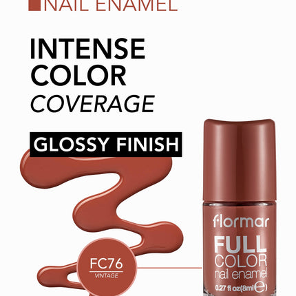 FLORMAR NAIL ENAMEL FULL COLOR FC76