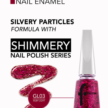 FLORMAR NAIL ENAMEL GLITTER GL03