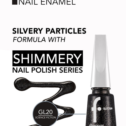 FLORMAR NAIL ENAMEL GLITTER GL20