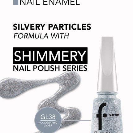 FLORMAR NAIL ENAMEL GLITTER GL38