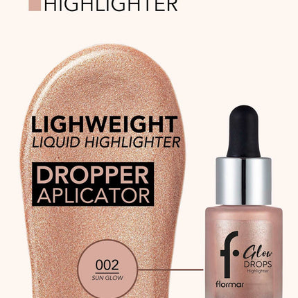 FLORMAR HIGHLIGHTER GLOW DROPS 02