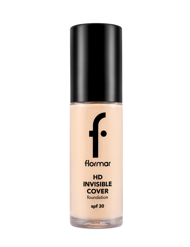 FLORMAR FOUNDATION INVISIBLE COVER HD 020 - D.Watson Cosmetics
