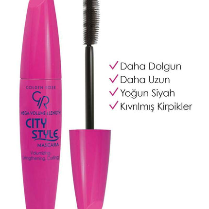 GOLDEN ROSE MASCARA CITY STYLE