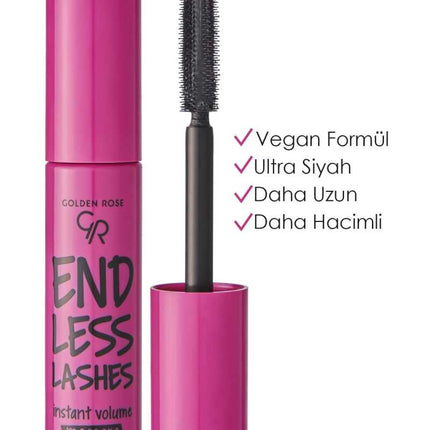 GOLDEN ROSE MASCARA ENDLESS LASHES SLEEVE