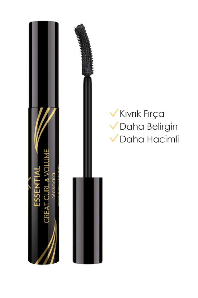 GOLDEN ROSE MASCARA ESSENTIAL GREAT CURL & VOLUME