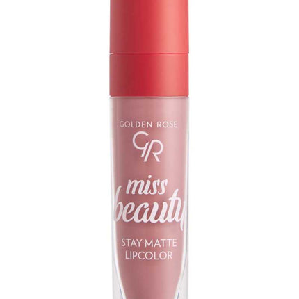 GOLDEN ROSE MISS BEAUTY STAY MATTE LIPCOLOR 01