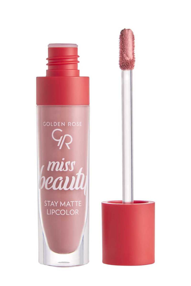GOLDEN ROSE MISS BEAUTY STAY MATTE LIPCOLOR 01