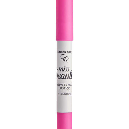 GOLDEN ROSE MISS BEAUTY VELVETY KISS LIPSTICK 04