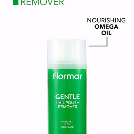 FLORMAR NAIL POLISH REMOVER 125ML GENTLE
