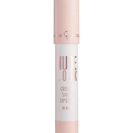 GOLDEN ROSE NUDE LOOK LIPSTICK CREAMY SHINE 01