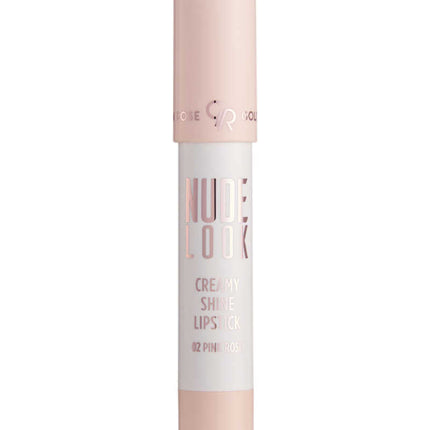 GOLDEN ROSE NUDE LOOK LIPSTICK CREAMY SHINE 02
