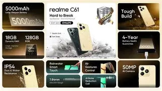Realme C61 6 GB RAM / 128 GB ROM