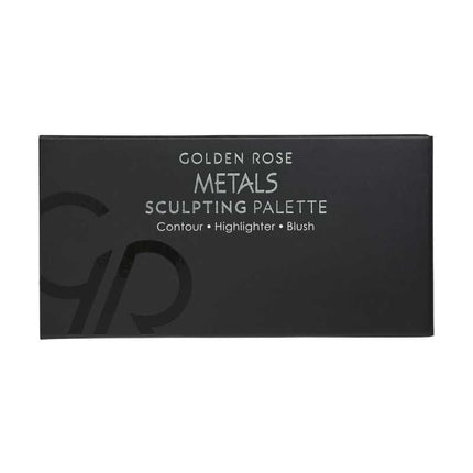 GOLDEN ROSE PALETTE METALS SCULPTING