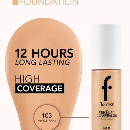 FLORMAR FOUNDATION PERFECT COVERAGE 103