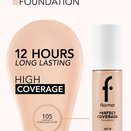 FLORMAR FOUNDATION PERFECT COVERAGE 105