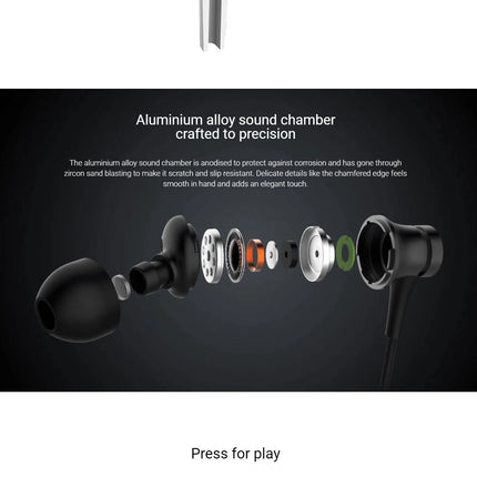 Xiaomi Piston Earphone Mi Piston Basic 3.5mm In-Ear With Mic Earphones