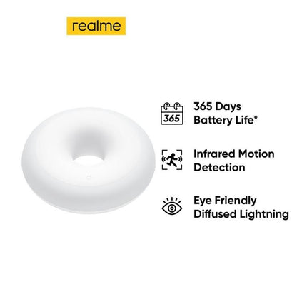 Motion Activated Night Light, Infrared Motion Sensor, Automatic Shutoff, Multiple Installation Options, Versatile Use, Photosensor Technology, White | RMH2007