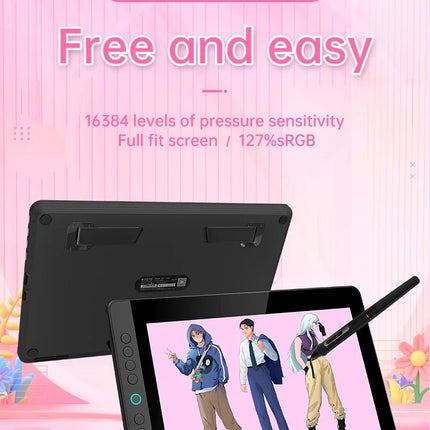 BOSTO 13HDK-T drawing pen display drawing graphic tablet touch screen monitors