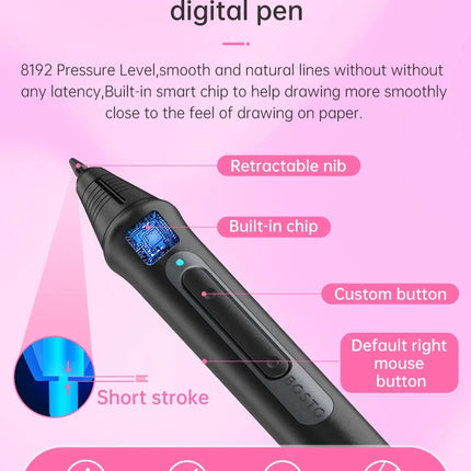 BOSTO 13HDK-T drawing pen display drawing graphic tablet touch screen monitors