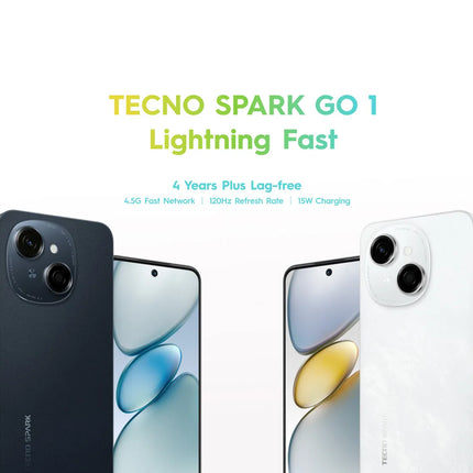 TECNO SPARK GO 1  4+4GB RAM/ 64 GB ROM