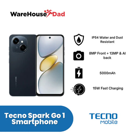 TECNO SPARK GO 1  4+4GB RAM/ 64 GB ROM