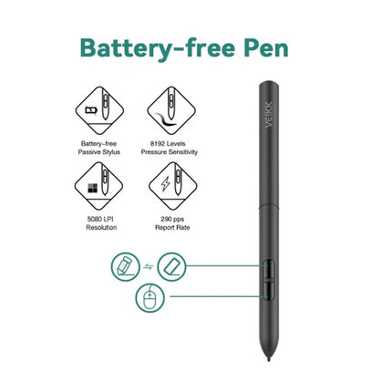 VEIKK Drawing Tablet Pen P01 for A30,S640