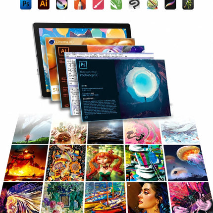 Bosto P120 11.6-inch fully laminated HD IPS display with 16,384 pressure levels