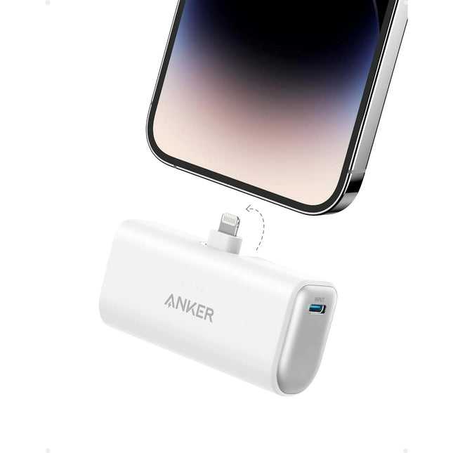 Anker Nano Power bank 5,000mah 12w, White