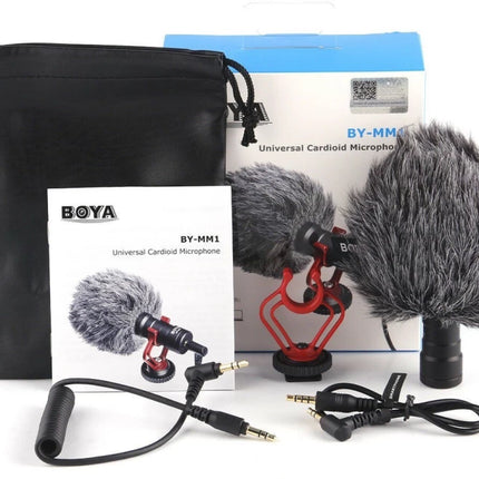 Boya BY-MM1 Universal Cardiod Shotgun Microphone