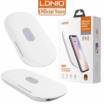 LDNIO PW1003 WIRELESS CHARGER + POWER BANK 10,000MAH