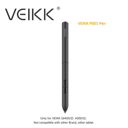 VEIKK Drawing Tablet Pen P01 for A30,S640