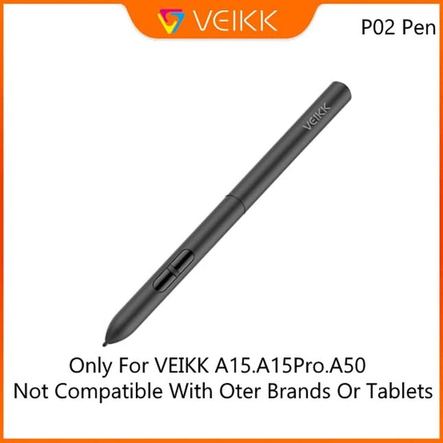 VEIKK P02 Pen for A50 A15 A15pro Drawing Tablet 8192 Levels
