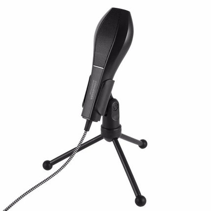 Yanmai Q5 USB 2.0 Game Studio Condenser Sound Recording Microphone with Holder, Compatible with PC and Mac for Live Broadcast Show, KTV, etc.(Black)