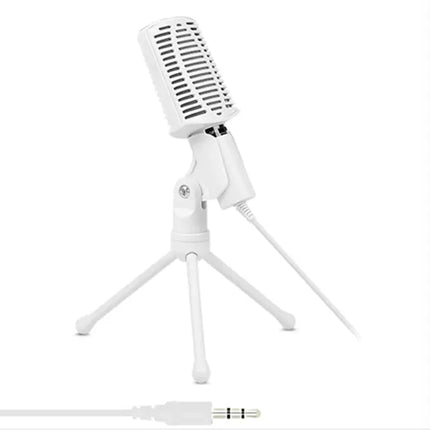 YANMAI SF-940 Professional Condenser 3.5mm Microphone with Tripod Stand for Audio Sound Recording,