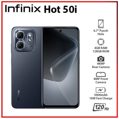 Infinix Hot 50i 6 GB RAM / 128 GB ROM