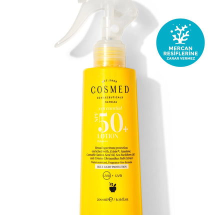 COSMED SUN ESSENTIAL SPF50+LOTION 200ML