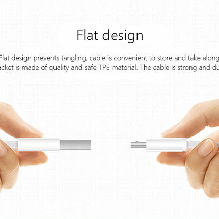 Original ZMI Micro USB Cable 1M Fast Charger & Data Cable - White